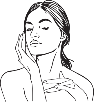 Woman posing transparent background png