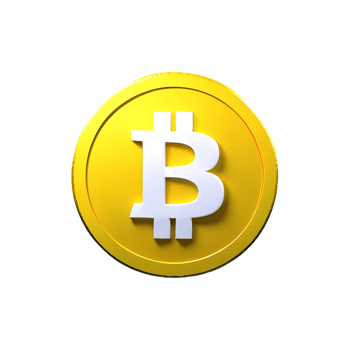 bitcoin 3d rendering icon illustration png