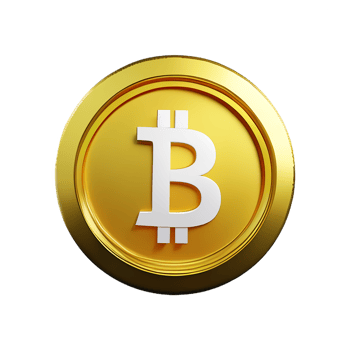 bitcoin 3d rendering icon illustration png
