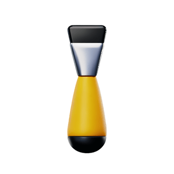 paint brush 3d rendering icon illustration png