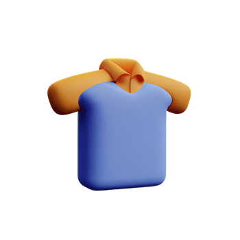 clothes 3d rendering icon illustration png