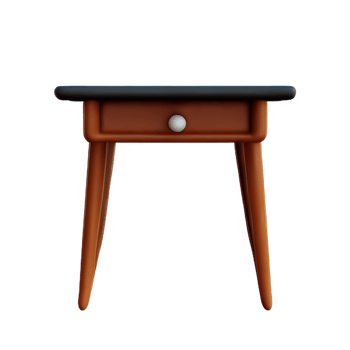 furniture 3d rendering icon illustration png