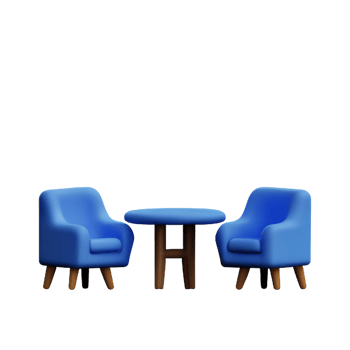 furniture 3d rendering icon illustration png