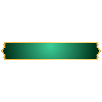 luxury golden colorful 3d arabic islamic text box title frame border banner set with ornamental illustration png