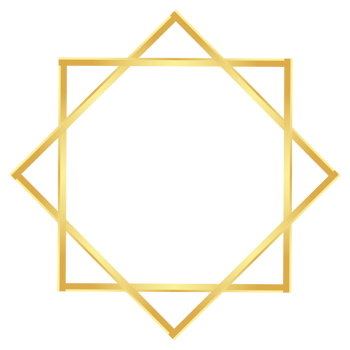 Rectangle golden frame border png