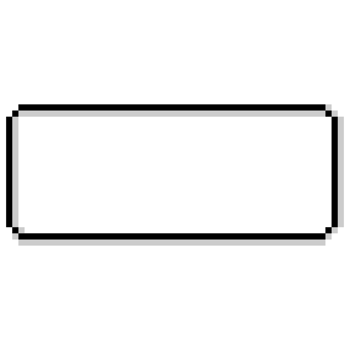 Pixel art game speech balloon png
