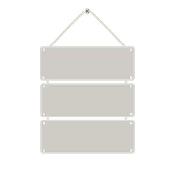 Decorative signs for various events png