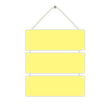 Decorative signs for various events png