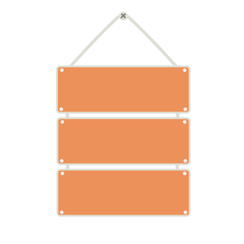 Decorative signs for various events png