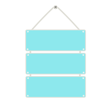Decorative signs for various events png