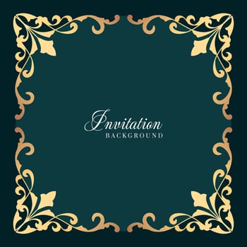 Luxury vintage invitation background. - Vector. vector