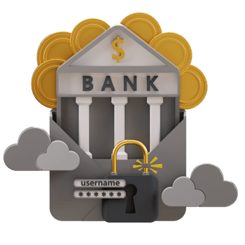 3d email mobile banking icon png