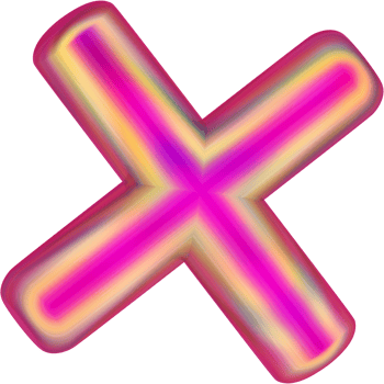 Abstract Geometric Holographic 3D Shape png