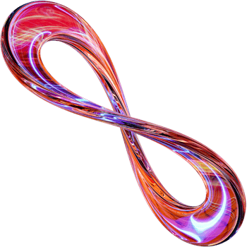 Abstract Lightning In Glass Shapes png