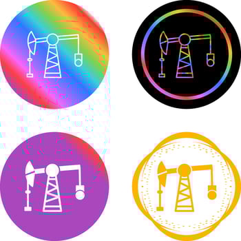 Pumpjack Vector Icon