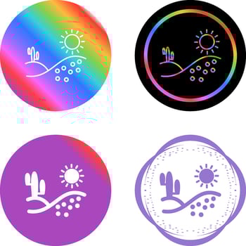 Desert Vector Icon