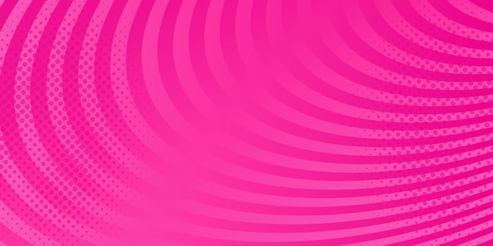 Hot pink trendy background banner. Abstract design wallpaper for template social media. Valentines day concept vector