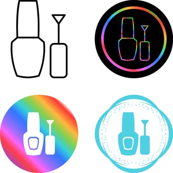 Nailpolish Vector Icon