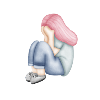Depression in children png