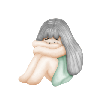 Depression in children png