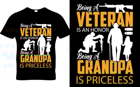 Veteran usa vector t-shirt design