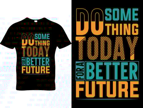 Typography minimal t-shirt design vector