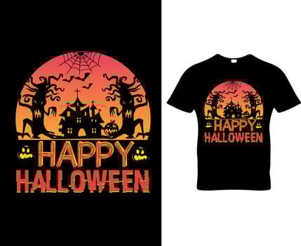 Halloween t-shirt design vector