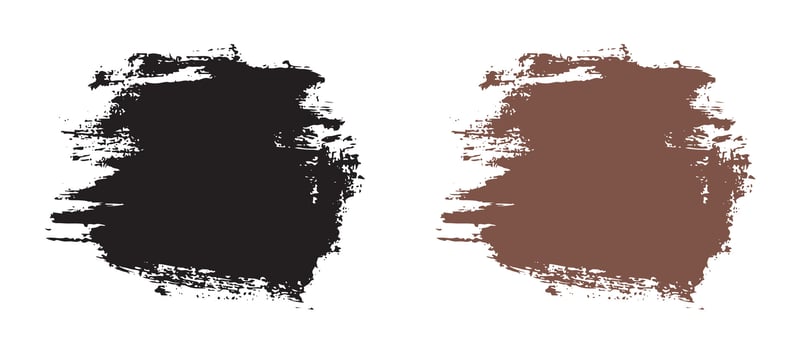 Abstract brush stroke vector