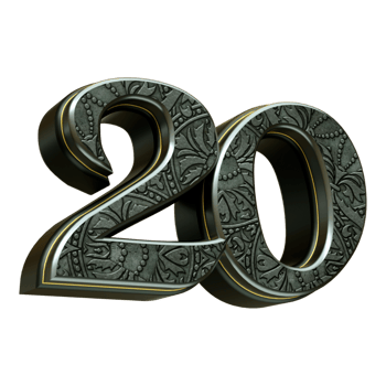 3d rendered medieval number png