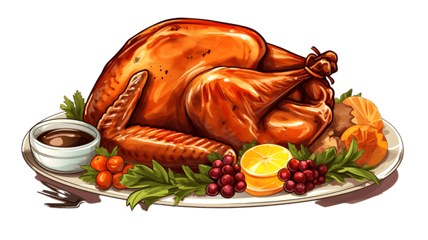 Yummy thanksgiving Turkey png