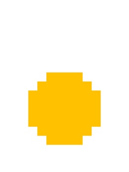 half boiled egg cartoon icon in pixel style vector