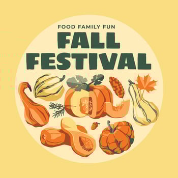 set of different pumpkins. Harvest festival, farmers market, thanksgiving poster, card, advertisement. Vector flat illustration