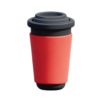 cup 3d rendering icon illustration png