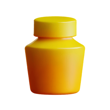 honey 3d rendering icon illustration png