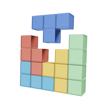 Puzzle 3D Icon png