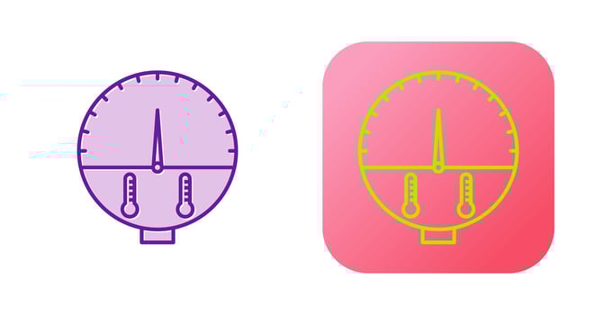 Temperature Indicator Vector Icon
