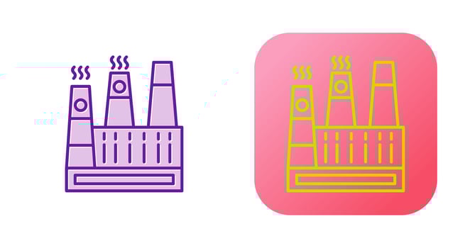 Factory Vector Icon
