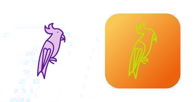 Parrot Vector Icon