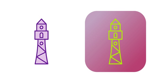Lighthouse Vector Icon