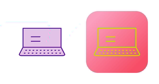 Laptop Vector Icon