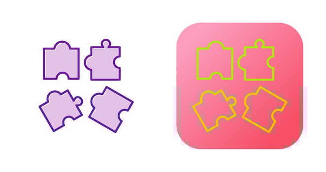 Puzzle Vector Icon