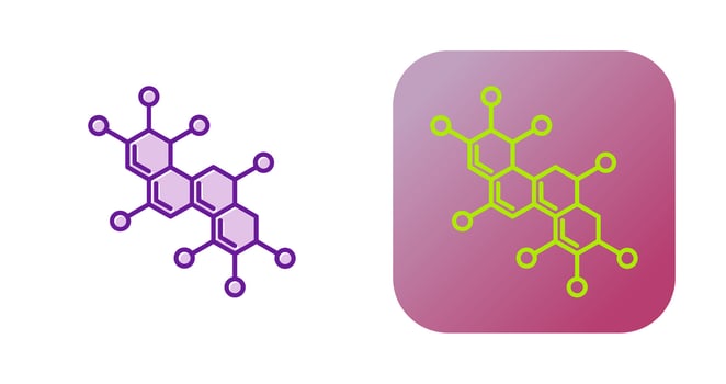 Molecule Vector Icon