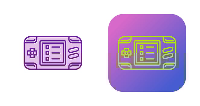 Video Game Vector Icon