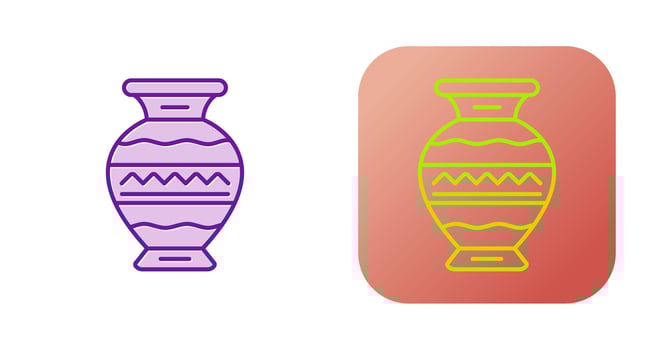 Vase Vector Icon