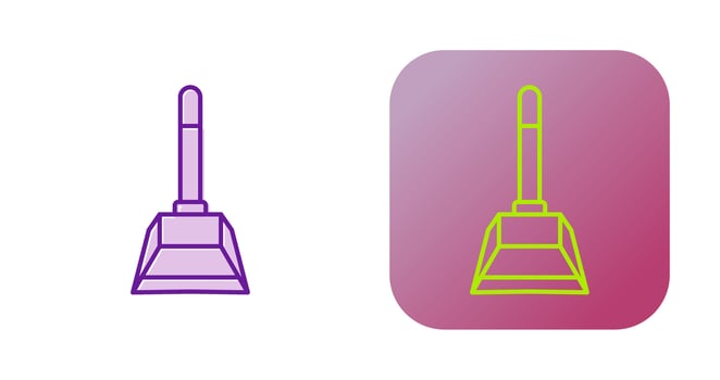 Dustpan Vector Icon