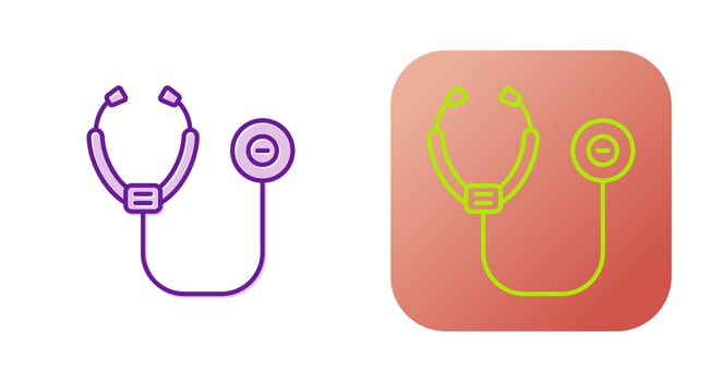 Stethoscope Vector Icon