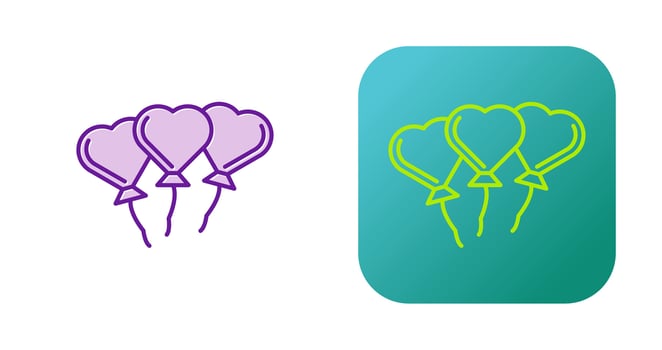 Balloon Vector Icon