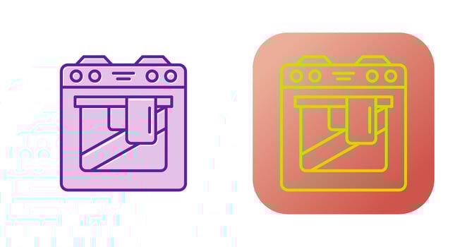 Oven Vector Icon