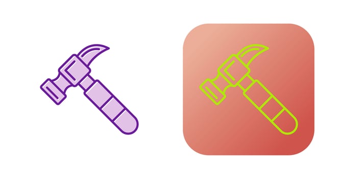 Hammer Vector Icon