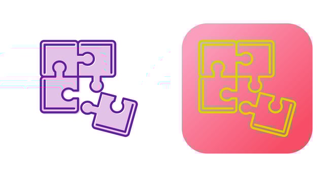 Puzzle Vector Icon